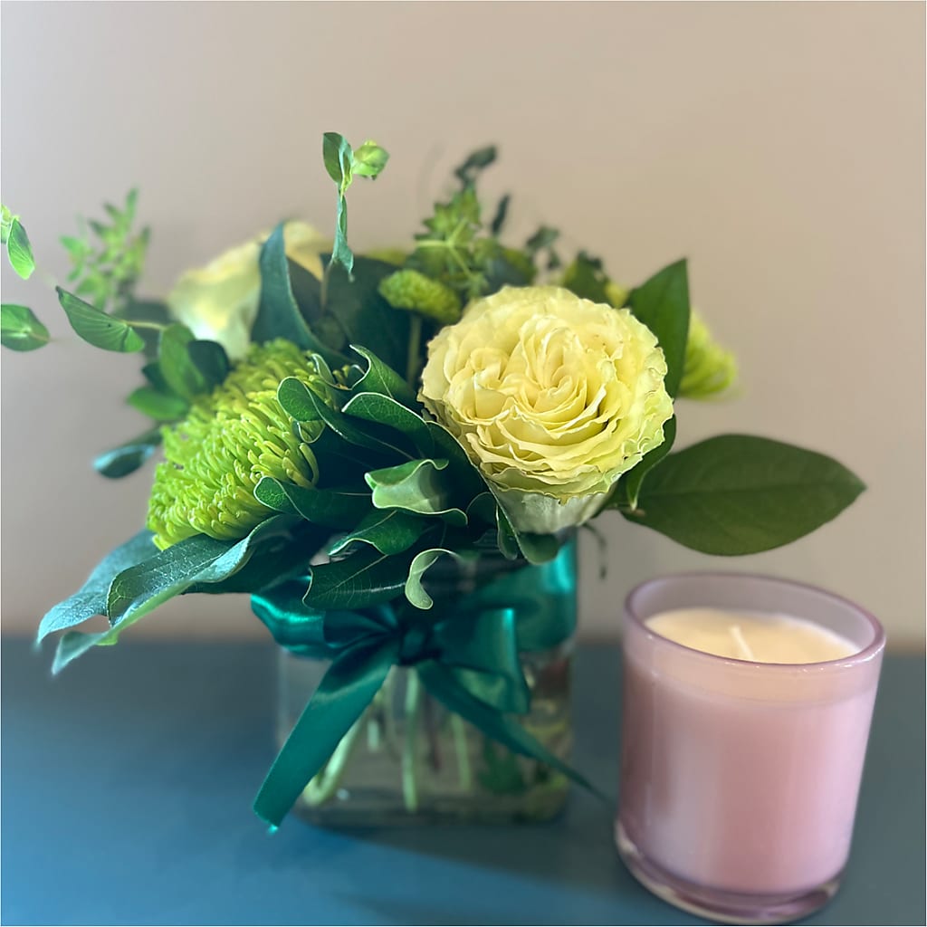 Emerald Forest Bouquet –  Charlynda Fleuriste, Sherbrooke PQ