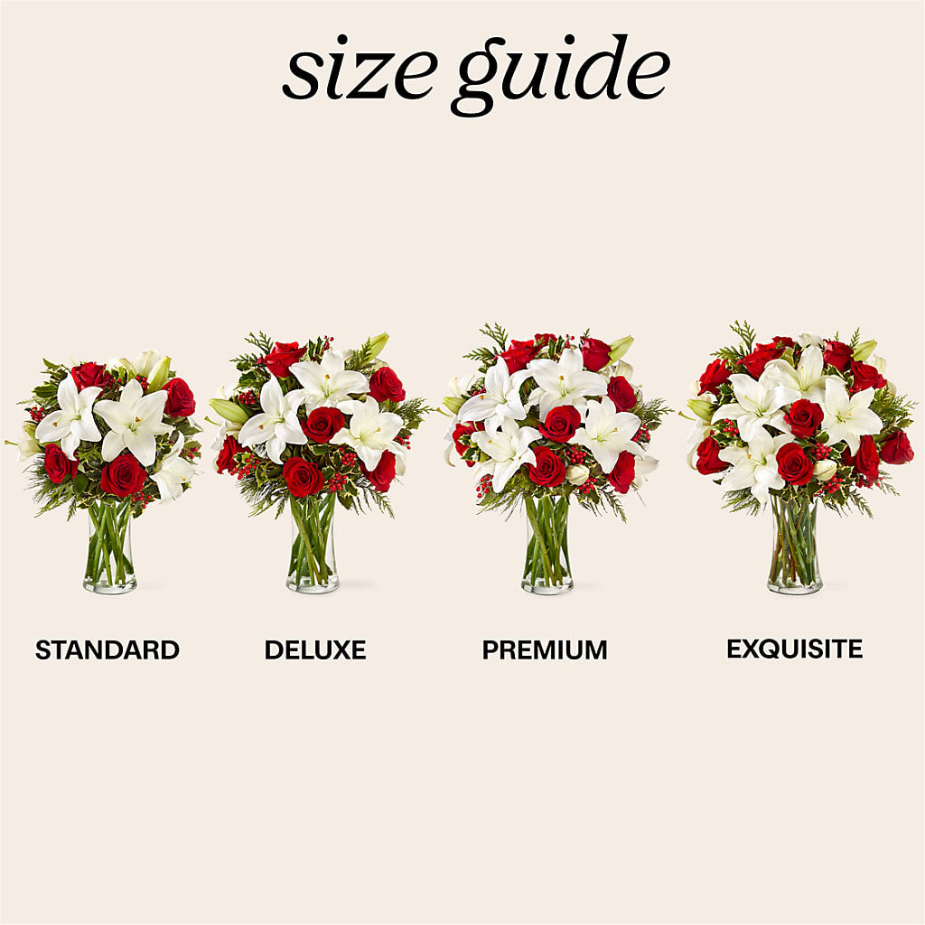 Sparkling Snowflakes Bouquet –  Charlynda Fleuriste, Sherbrooke PQ