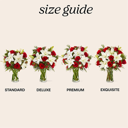 Sparkling Snowflakes Bouquet –  Charlynda Fleuriste, Sherbrooke PQ