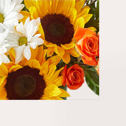 Sun-drenched Blooms Box Bouquet –  Charlynda Fleuriste, Sherbrooke PQ