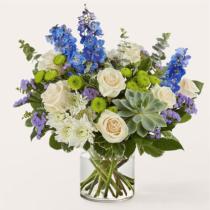 Cerulean Waves Bouquet –  Charlynda Fleuriste, Sherbrooke PQ