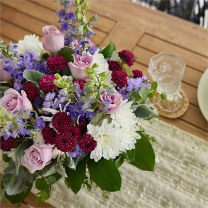 Violet Frost Bouquet –  Charlynda Fleuriste, Sherbrooke PQ