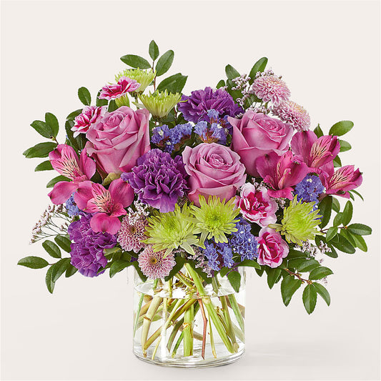 Glass Half Full Bouquet –  Charlynda Fleuriste, Sherbrooke PQ