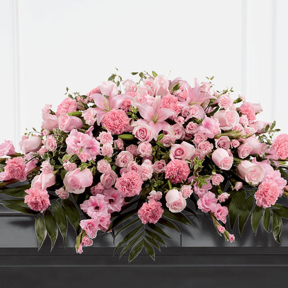 Garden of Comfort Casket Spray (Standard) –  Charlynda Fleuriste, Sherbrooke PQ