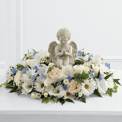 Little Angel Ring of Flowers –  Charlynda Fleuriste, Sherbrooke PQ