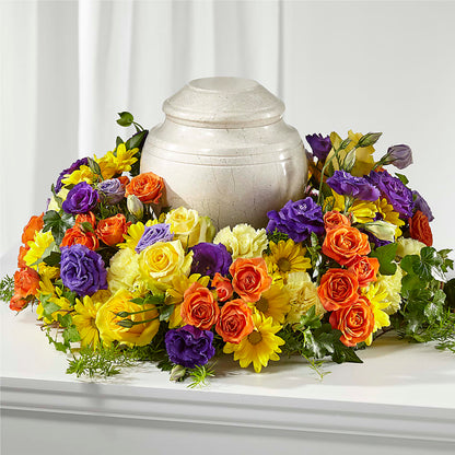Blossoms of Remembrance Cremation Adornment –  Charlynda Fleuriste, Sherbrooke PQ