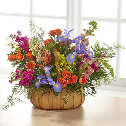 Garden of Life Basket –  Charlynda Fleuriste, Sherbrooke PQ