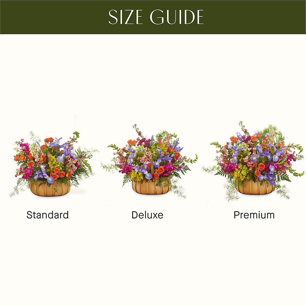 Garden of Life Basket –  Charlynda Fleuriste, Sherbrooke PQ