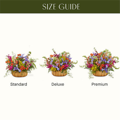 Garden of Life Basket –  Charlynda Fleuriste, Sherbrooke PQ
