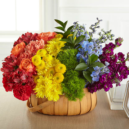 Prideful Basket –  Charlynda Fleuriste, Sherbrooke PQ