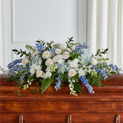 Timeless Essence Casket Spray –  Charlynda Fleuriste, Sherbrooke PQ