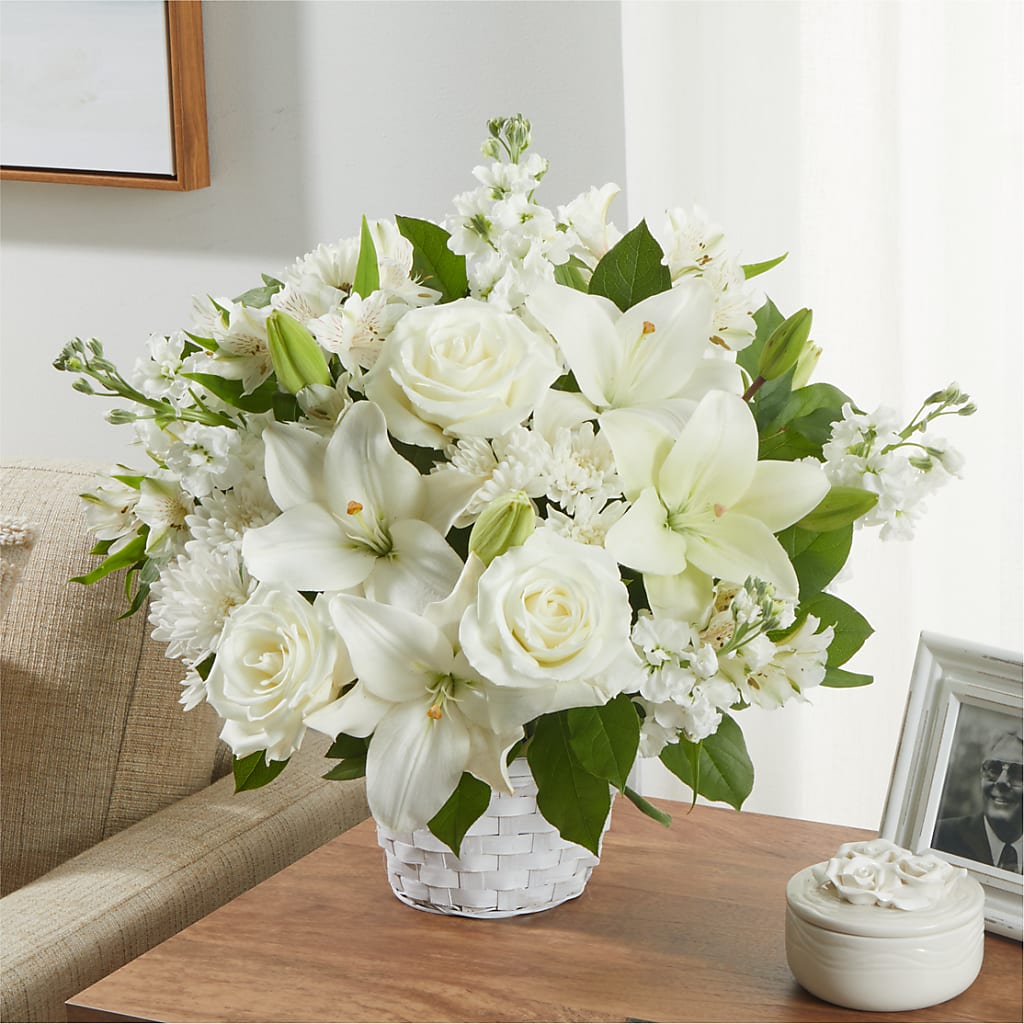 Peaceful Reflections Arrangement –  Charlynda Fleuriste, Sherbrooke PQ