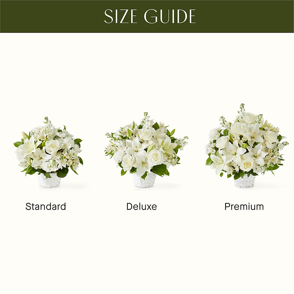 Peaceful Reflections Arrangement –  Charlynda Fleuriste, Sherbrooke PQ