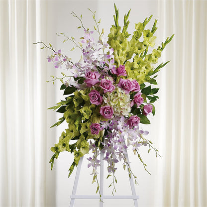 Lasting Legacy Standing Spray –  Charlynda Fleuriste, Sherbrooke PQ