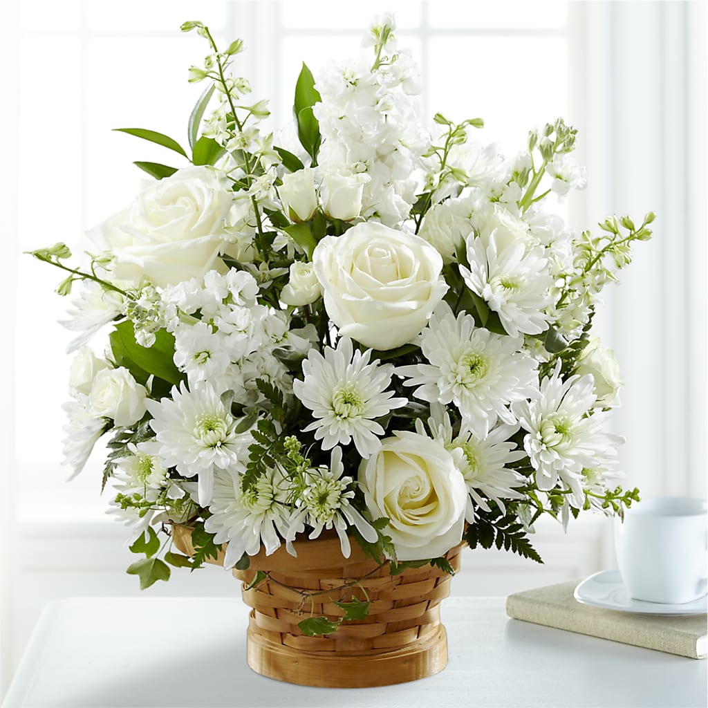 Heartfelt Condolences Arrangement –  Charlynda Fleuriste, Sherbrooke PQ