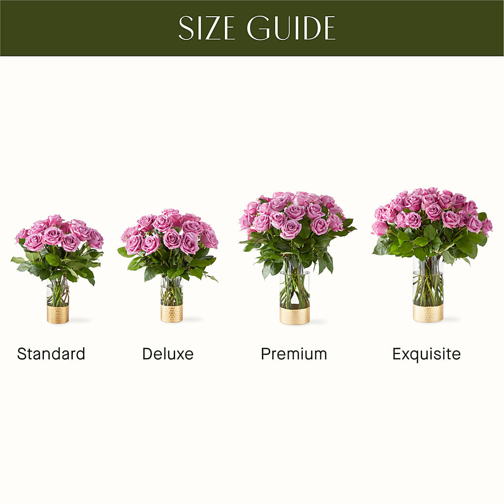 Secret Admirer Lavender Rose Bouquet –  Charlynda Fleuriste, Sherbrooke PQ