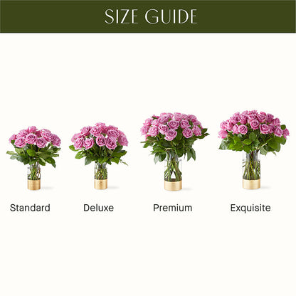 Secret Admirer Lavender Rose Bouquet –  Charlynda Fleuriste, Sherbrooke PQ