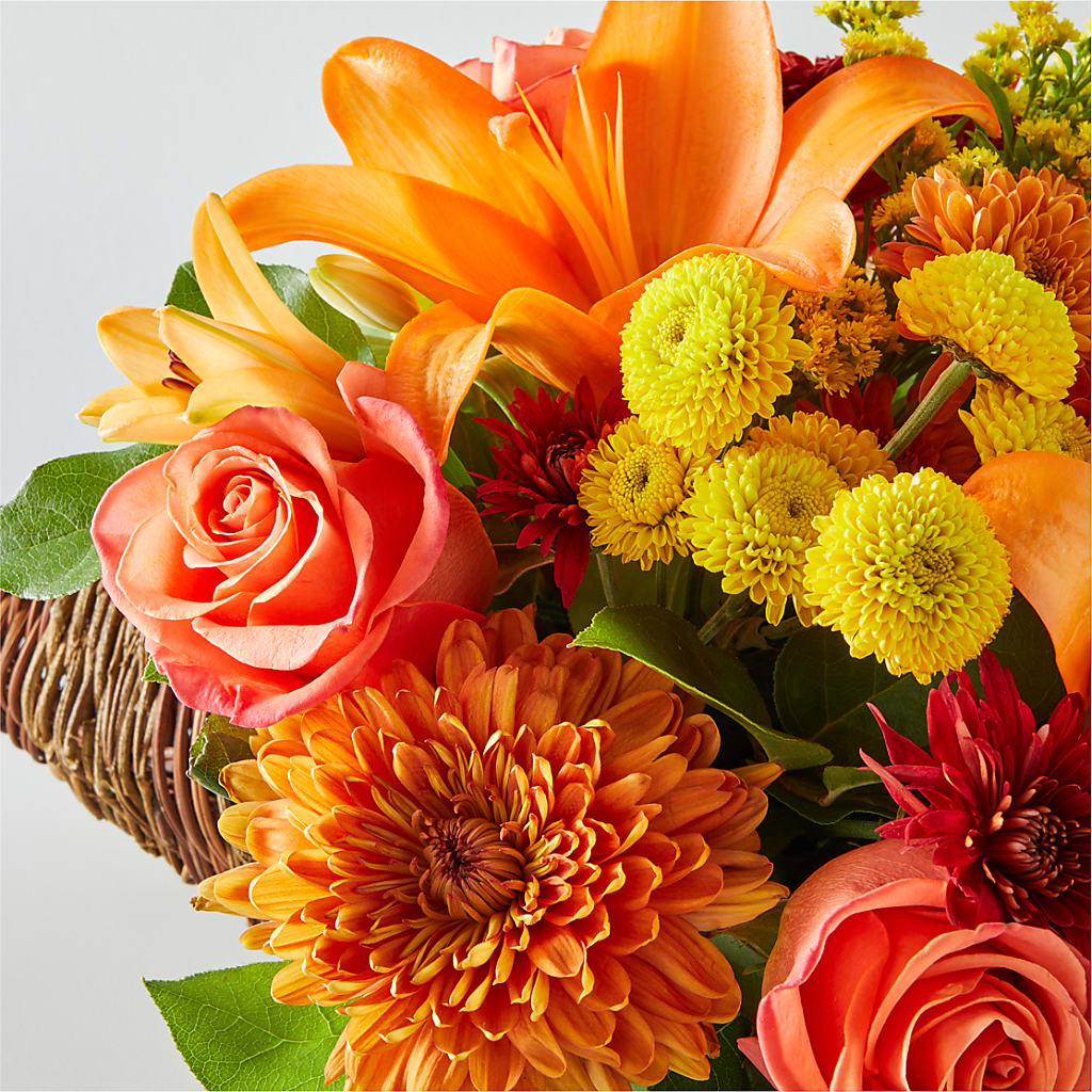 Bouquet of Blessings Cornucopia –  Charlynda Fleuriste, Sherbrooke PQ