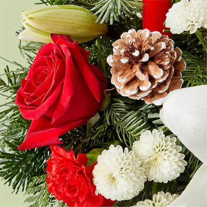 Seasonal Festivities Centerpiece –  Charlynda Fleuriste, Sherbrooke PQ