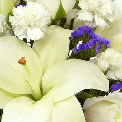 Sapphire Rush Bouquet –  Charlynda Fleuriste, Sherbrooke PQ
