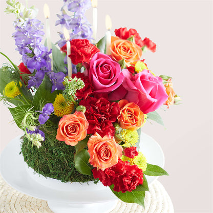 Best Year Yet Floral Cake –  Charlynda Fleuriste, Sherbrooke PQ