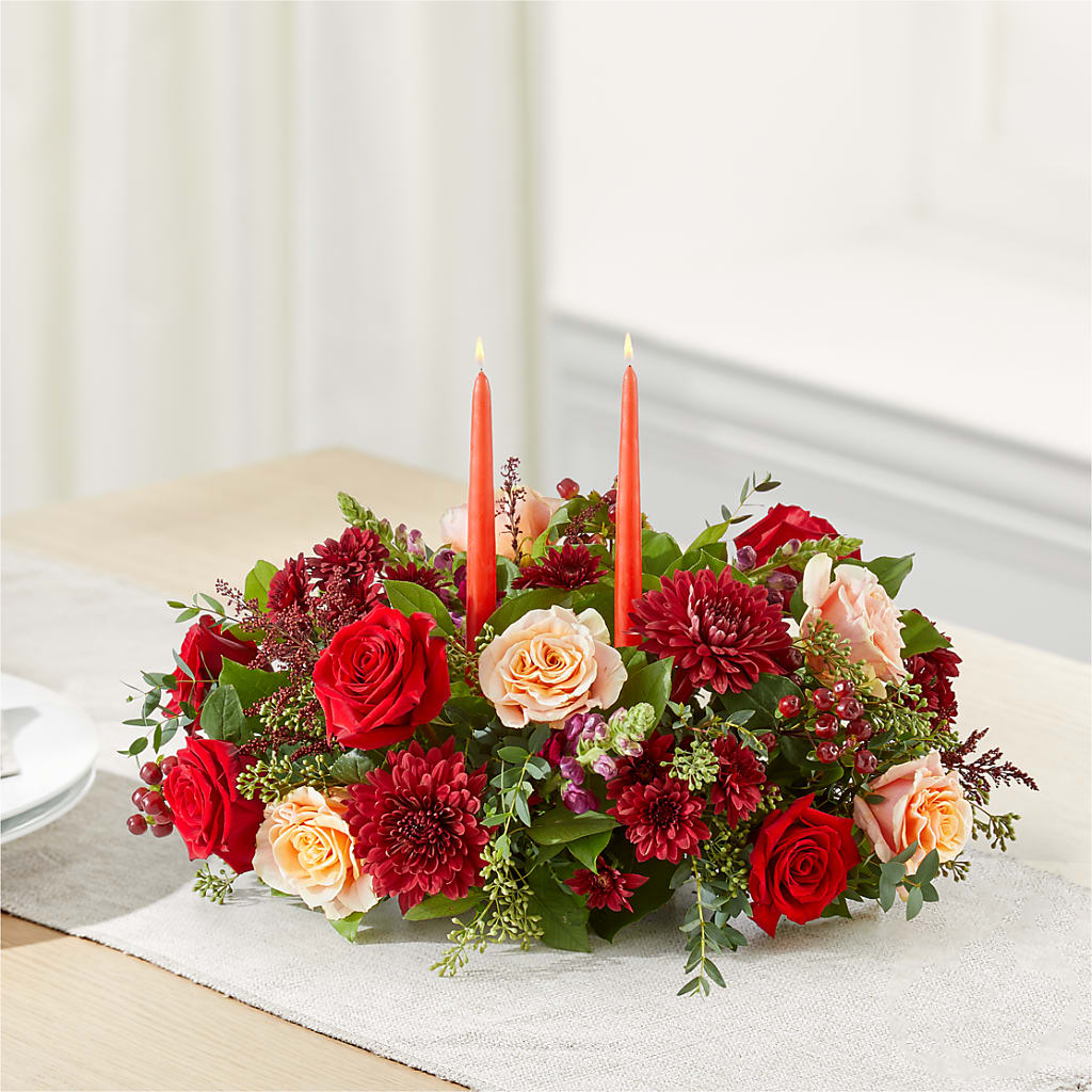 Most Thankful Centerpiece –  Charlynda Fleuriste, Sherbrooke PQ