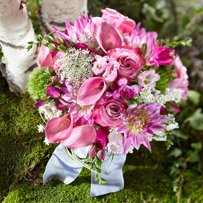 Pink Profusion Bouquet –  Charlynda Fleuriste, Sherbrooke PQ