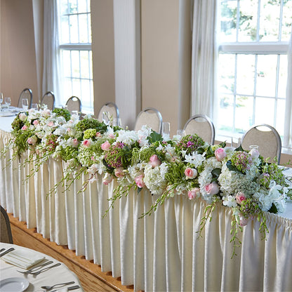 State of Joy Head Table Arrangement –  Charlynda Fleuriste, Sherbrooke PQ