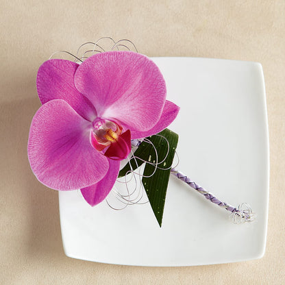 Glorious Boutonniere –  Charlynda Fleuriste, Sherbrooke PQ