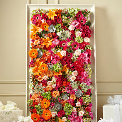 Fresh Picked Floral Wall –  Charlynda Fleuriste, Sherbrooke PQ