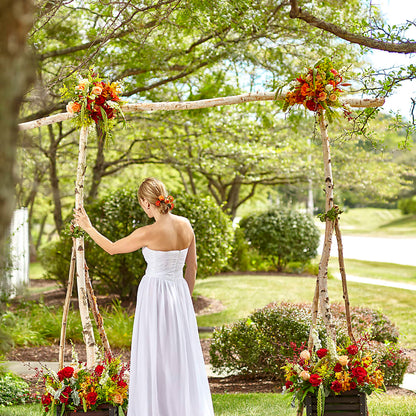 Arbor of Love Archway –  Charlynda Fleuriste, Sherbrooke PQ