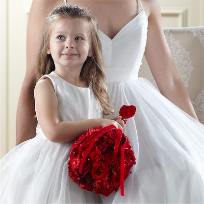 Pure at Heart Flower Girl Arrangement –  Charlynda Fleuriste, Sherbrooke PQ