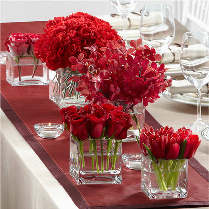 Modern Grace Centerpiece –  Charlynda Fleuriste, Sherbrooke PQ