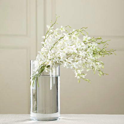 White Dendrobium Bouquet –  Charlynda Fleuriste, Sherbrooke PQ